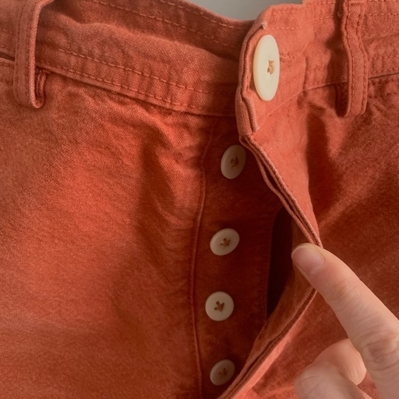 Jesse Kamm sailor pants in colour Paprika - Picture 5 of 7
